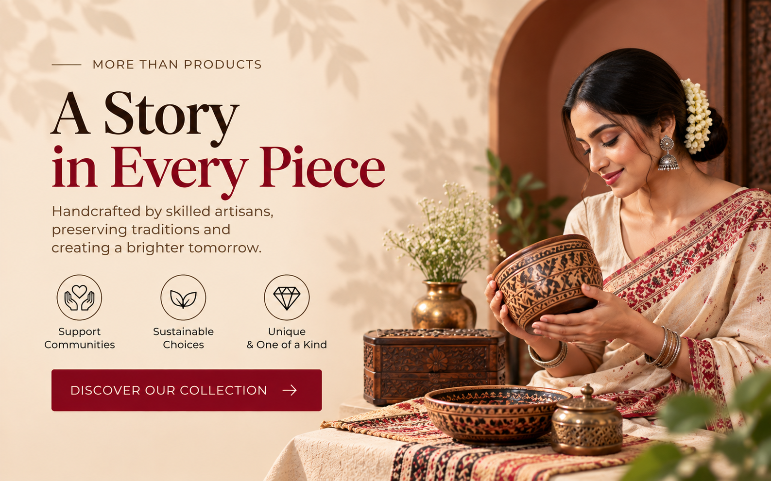 Bangladeshi heritage fashion and handicrafts at Mate Mart